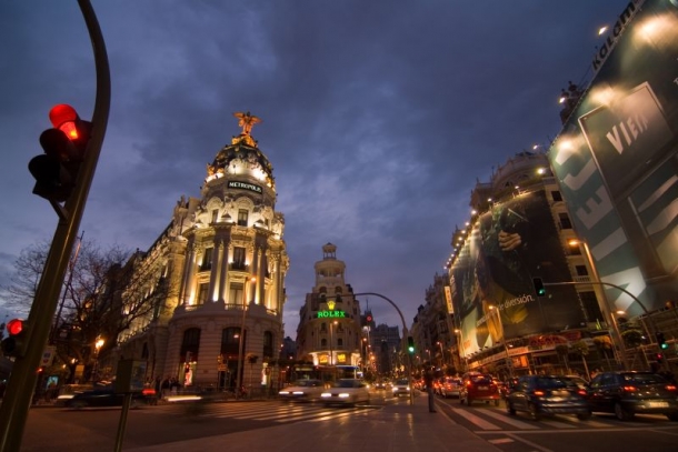 Gran Via - o que visitar em Madrid Gran Via - o que visitar em Madrid